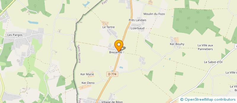localisation de l'entreprise MONSIEUR NICOLAS KERESPARS à HERBIGNAC
