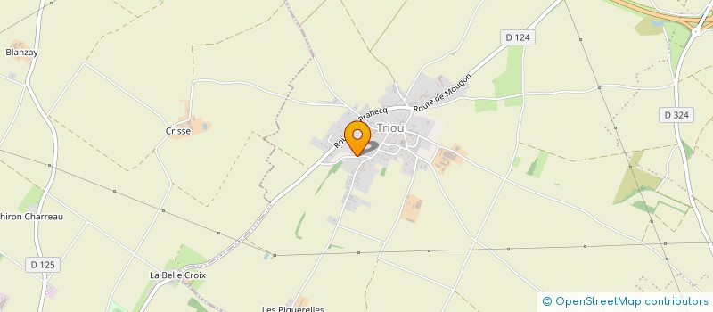 localisation de l'entreprise MONSIEUR NICOLAS KERHOAS à AIGONDIGNE