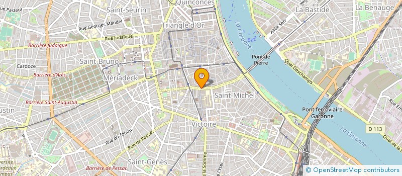 localisation de l'entreprise MONSIEUR NICOLAS KERNEIS  BORDEAUX