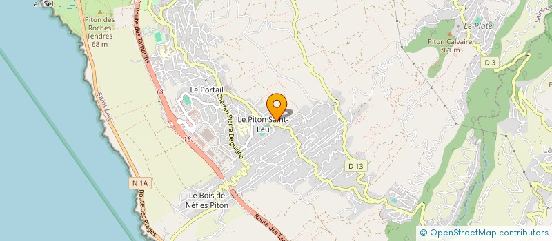 localisation de l'entreprise MONSIEUR NICOLAS KERVERDO à SAINT-LEU