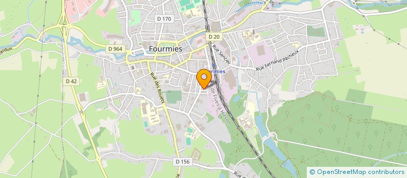 localisation de l'entreprise MONSIEUR NICOLAS KIEFFERT  FOURMIES