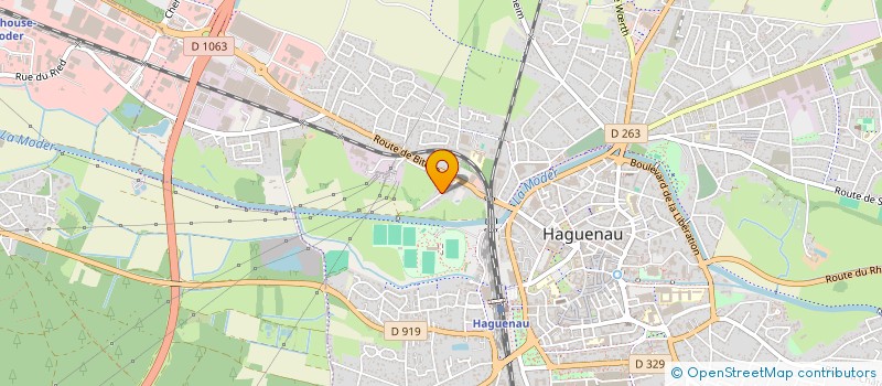 localisation de l'entreprise MONSIEUR NICOLAS KIEN  HAGUENAU