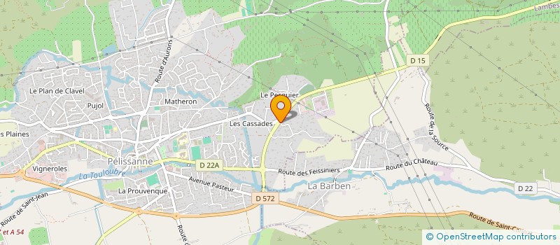 localisation de l'entreprise MONSIEUR NICOLAS KIERS  PELISSANNE