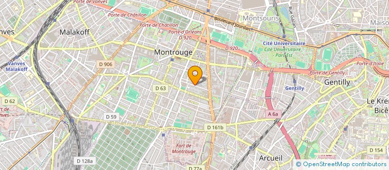localisation de l'entreprise MONSIEUR NICOLAS KIHL à MONTROUGE
