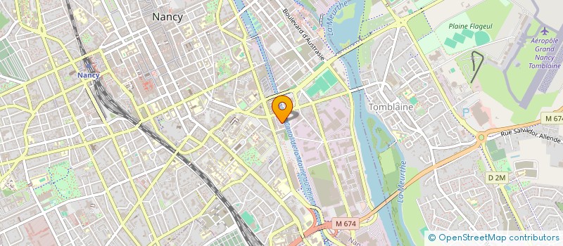 localisation de l'entreprise MONSIEUR NICOLAS KIRCHER  NANCY