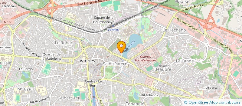 localisation de l'entreprise MONSIEUR NICOLAS KIRILL à VANNES
