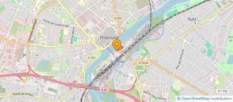 localisation de l'entreprise MONSIEUR NICOLAS KITTEN à THIONVILLE