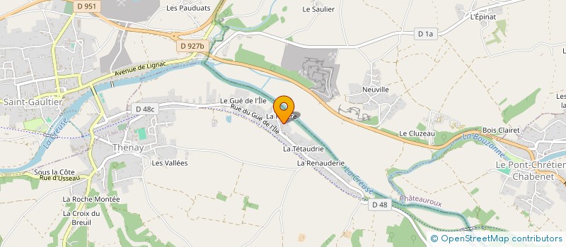 localisation de l'entreprise MONSIEUR NICOLAS KLAUZA à THENAY