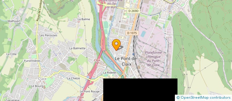 localisation de l'entreprise MONSIEUR NICOLAS KLEMANS à LE PONT-DE-CLAIX