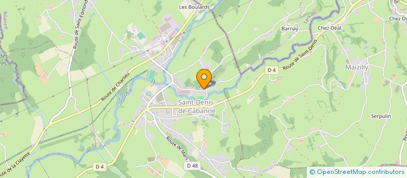 localisation de l'entreprise MONSIEUR NICOLAS KLIMENKO à SAINT-DENIS-DE-CABANNE
