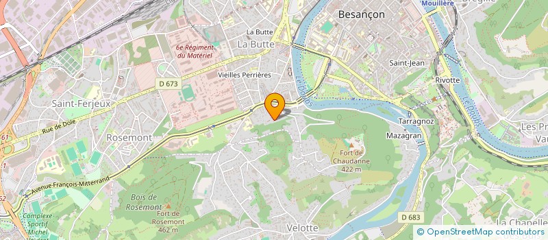 localisation de l'entreprise MONSIEUR NICOLAS KOEHL à BESANCON