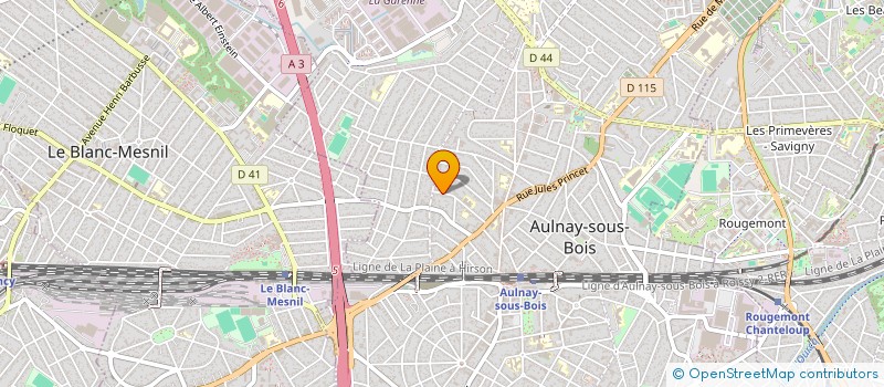 localisation de l'entreprise MONSIEUR NICOLAS KOROPOULIS à AULNAY-SOUS-BOIS
