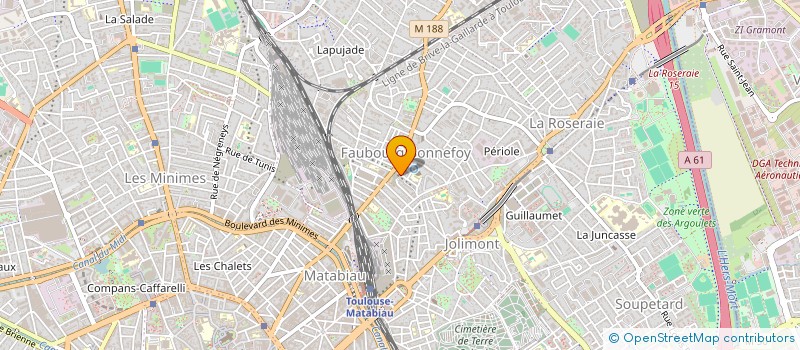 localisation de l'entreprise MONSIEUR NICOLAS KOUPALIANTZ  TOULOUSE