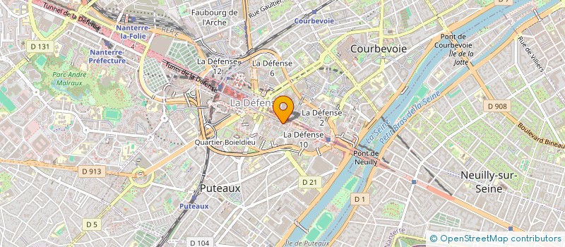 localisation de l'entreprise MONSIEUR NICOLAS KOURBAN  PUTEAUX