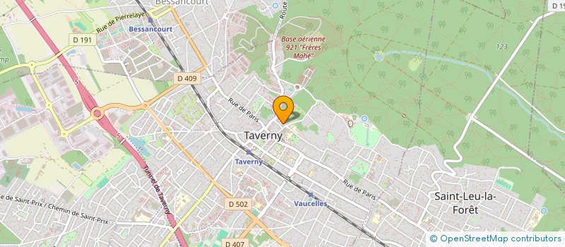 localisation de l'entreprise MONSIEUR NICOLAS KOWBASIUK à TAVERNY