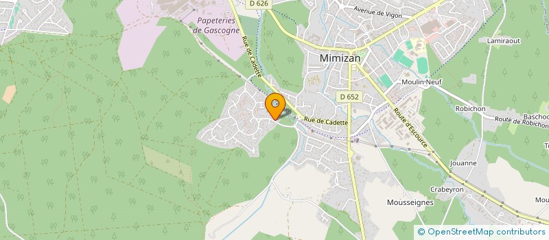 localisation de l'entreprise MONSIEUR NICOLAS KOZLOWSKI  MIMIZAN