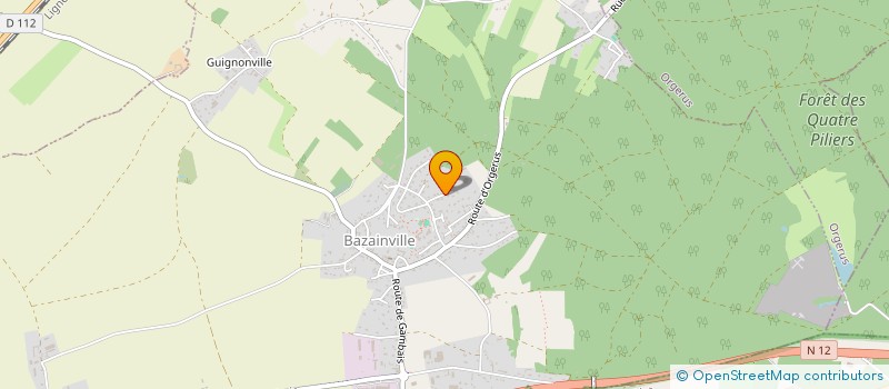 localisation de l'entreprise MONSIEUR NICOLAS KRANTZ  BAZAINVILLE