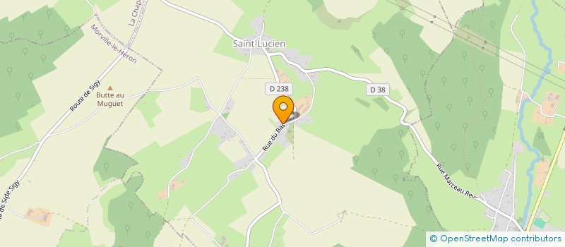 localisation de l'entreprise MONSIEUR NICOLAS KREBESZ  SAINT-LUCIEN