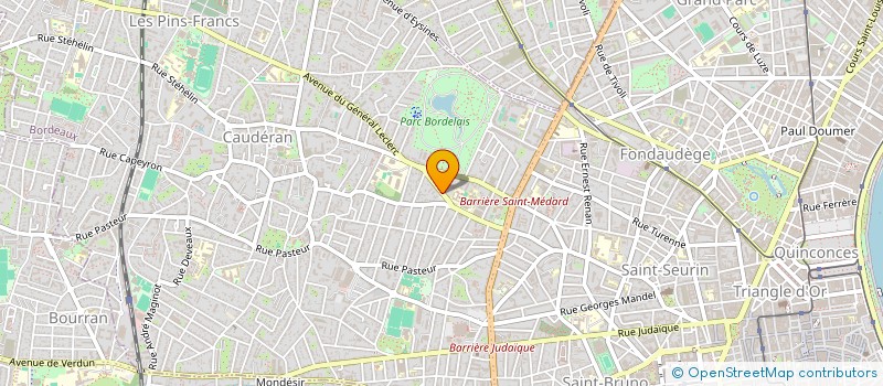 localisation de l'entreprise MONSIEUR NICOLAS KREBS  BORDEAUX