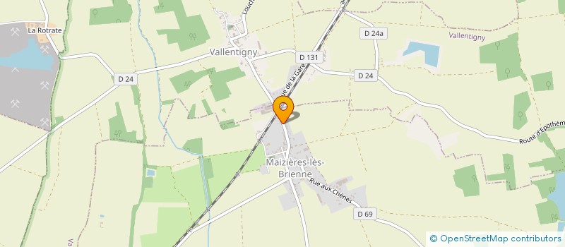 localisation de l'entreprise MONSIEUR NICOLAS KREIT  MAIZIERES-LES-BRIENNE