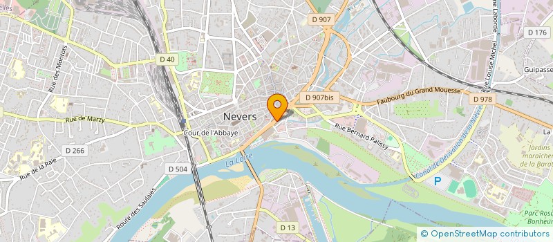 localisation de l'entreprise MONSIEUR NICOLAS KRETZ à NEVERS