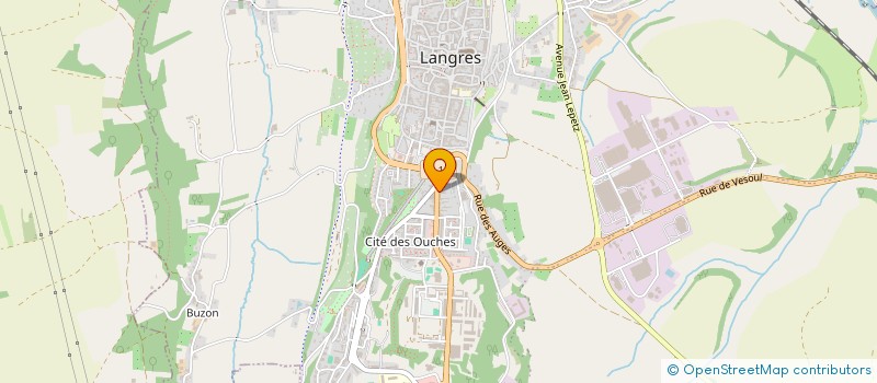 localisation de l'entreprise MONSIEUR NICOLAS KREUTZ à LANGRES