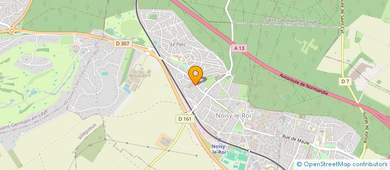 localisation de l'entreprise MONSIEUR NICOLAS KRIEGEL  NOISY-LE-ROI