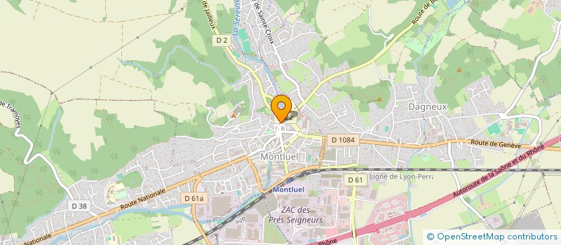 localisation de l'entreprise MONSIEUR NICOLAS KRITIKOS  MONTLUEL