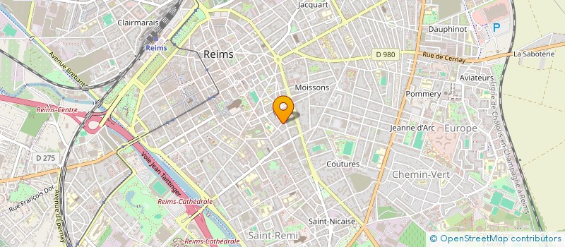 localisation de l'entreprise MONSIEUR NICOLAS KRONENBERG  REIMS