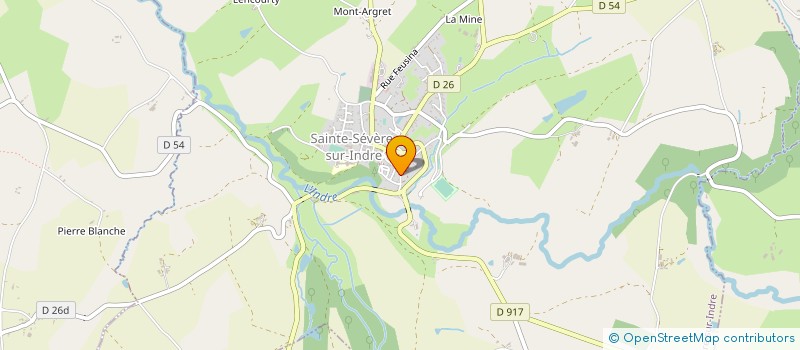 localisation de l'entreprise MONSIEUR NICOLAS KRZEMIEN à SAINTE-SEVERE-SUR-INDRE