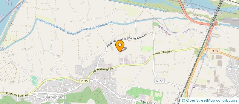 localisation de l'entreprise MONSIEUR NICOLAS KUKOVICIC  BARBENTANE