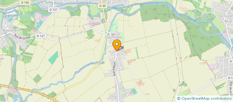 localisation de l'entreprise MONSIEUR NICOLAS KUNTZ  ERGERSHEIM