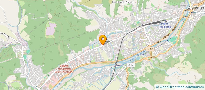 localisation de l'entreprise MONSIEUR NICOLAS KUSSLER  DIGNE-LES-BAINS