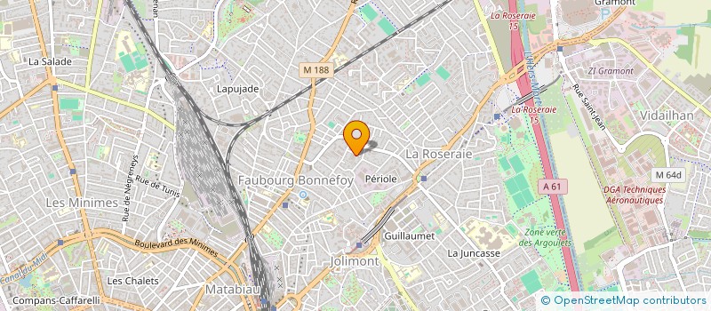 localisation de l'entreprise MONSIEUR NICOLAS KWIATEK  TOULOUSE