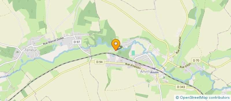 localisation de l'entreprise MONSIEUR NICOLAS KWICZOR  ANVIN