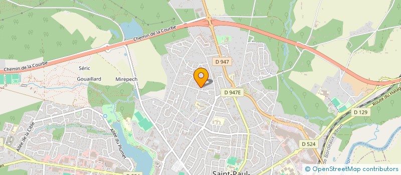 localisation de l'entreprise MONSIEUR NICOLAS LABARRIERE  SAINT-PAUL-LES-DAX