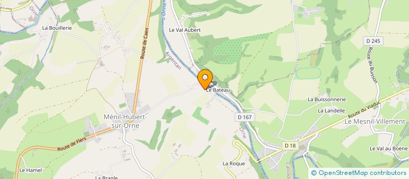 localisation de l'entreprise MONSIEUR NICOLAS LABBE à MENIL-HUBERT-SUR-ORNE