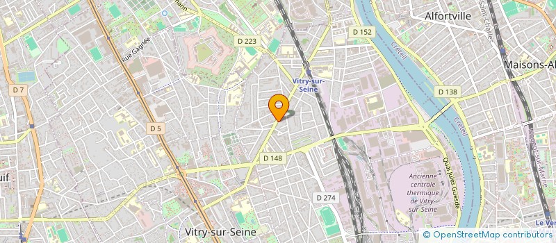localisation de l'entreprise MONSIEUR NICOLAS LABORDE à VITRY-SUR-SEINE
