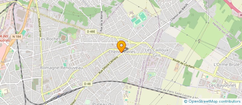 localisation de l'entreprise MONSIEUR NICOLAS LACHAT  CONFLANS-SAINTE-HONORINE