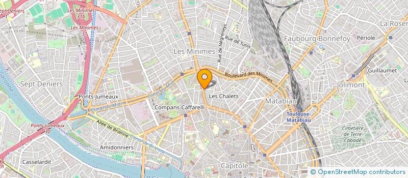 localisation de l'entreprise MONSIEUR NICOLAS LACOMBE à TOULOUSE