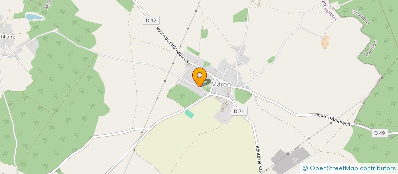 localisation de l'entreprise MONSIEUR NICOLAS LACOMBE à MARON