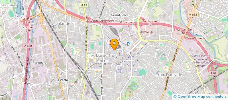 localisation de l'entreprise MONSIEUR NICOLAS LACOSSE  TOULOUSE