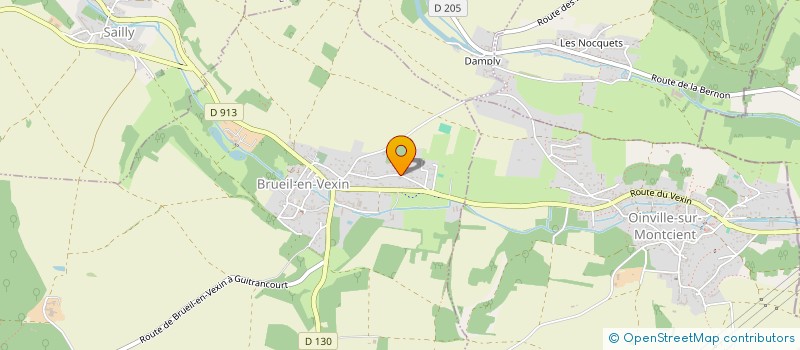 localisation de l'entreprise MONSIEUR NICOLAS LACOSTE  BRUEIL-EN-VEXIN