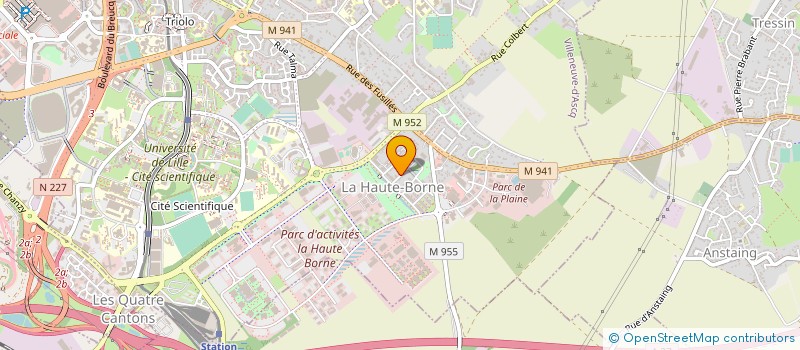 localisation de l'entreprise MONSIEUR NICOLAS LACOUR à VILLENEUVE-D'ASCQ