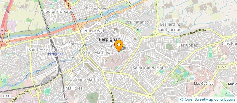 localisation de l'entreprise MONSIEUR NICOLAS LADROUE  PERPIGNAN