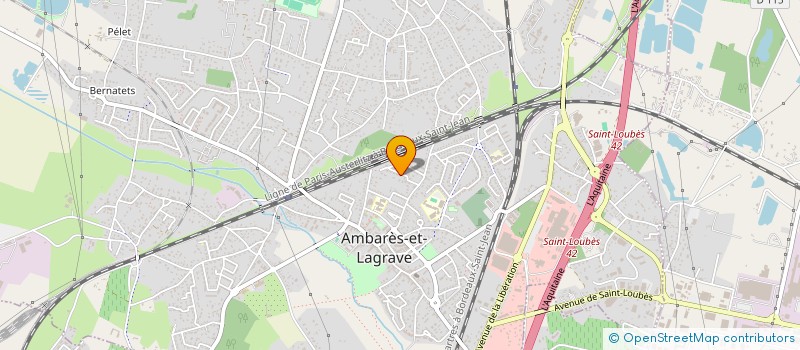 localisation de l'entreprise MONSIEUR NICOLAS LAFON à AMBARES-ET-LAGRAVE