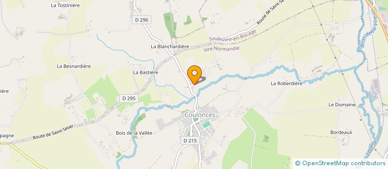 localisation de l'entreprise MONSIEUR NICOLAS LAFORGE à VIRE