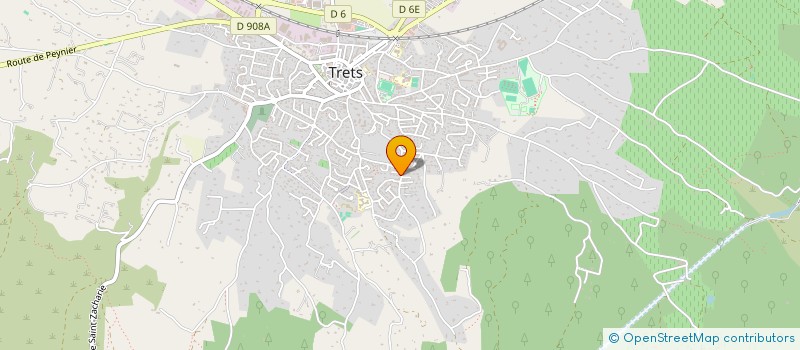 localisation de l'entreprise MONSIEUR NICOLAS LAFUT à TRETS
