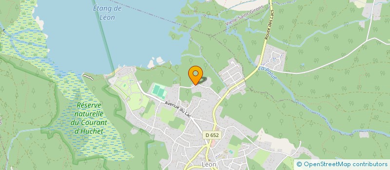 localisation de l'entreprise MONSIEUR NICOLAS LAGARDE  LINXE