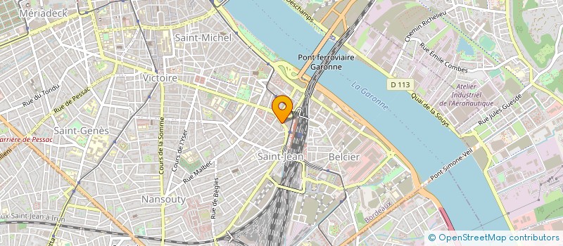 localisation de l'entreprise MONSIEUR NICOLAS LAGRAULET  BORDEAUX